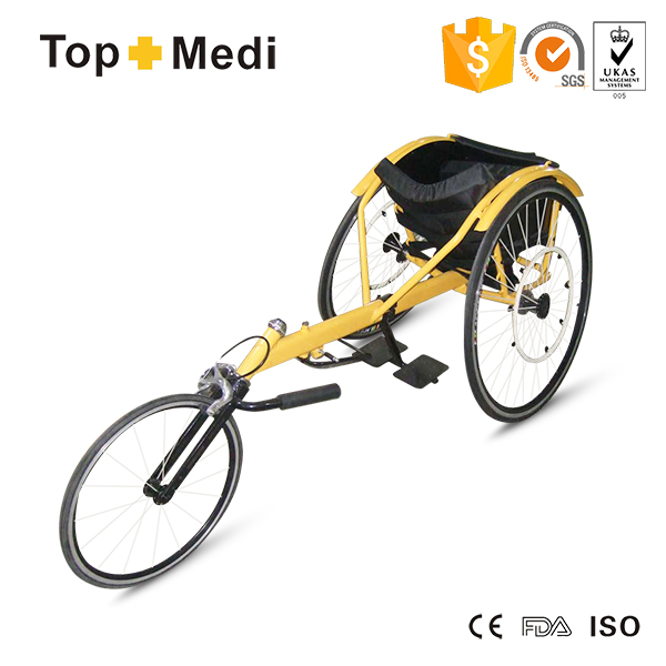 Topmedi Aluminum Lightweight Sport Racing Speed Kind Wheelchair