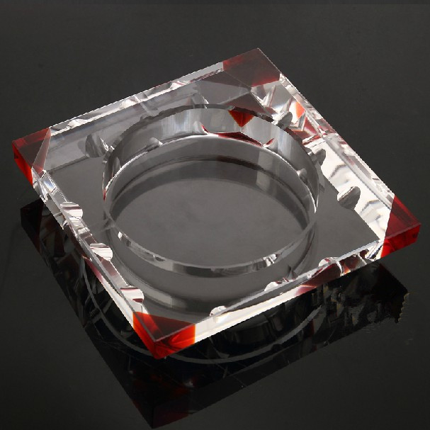 Cheap Crystal Glass Cigar Ashtray for Smoking