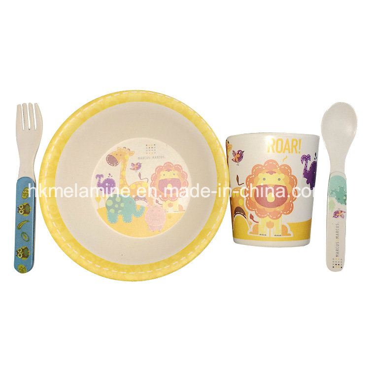 Kids Melamine Dinnerware Set with 6PCS (TZ2937)