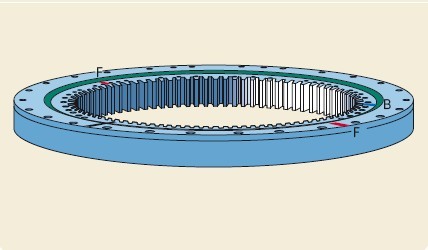 Detailed Technical Information for Rotek Slewing Bearing (L9-49N9Z)