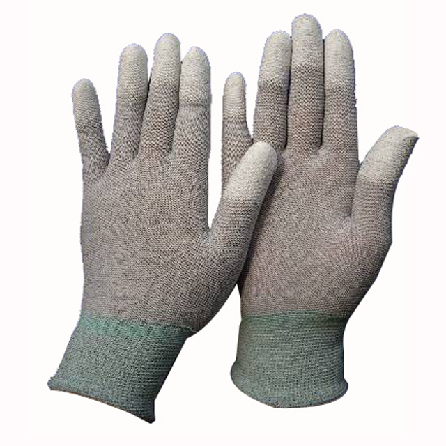 Gloves Double Nitrile Dipped Hppe Gloves Work Glove Cut Resistant