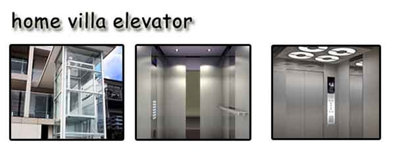 250kg, 320kg, 400kg Capacity Gearless Small Home Villa Elevator