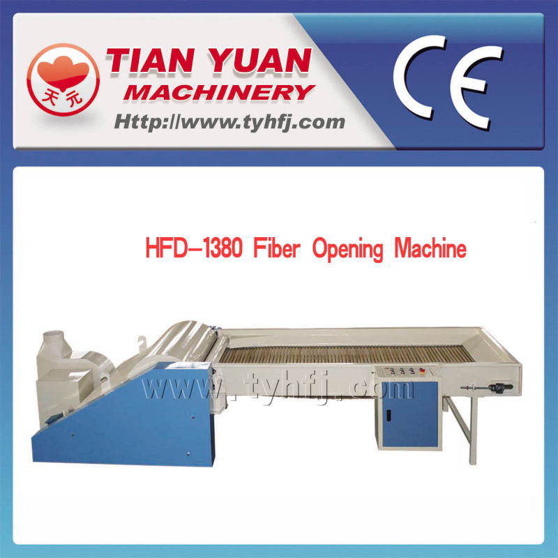 6D-15D Polyester Fiber Opener Machine