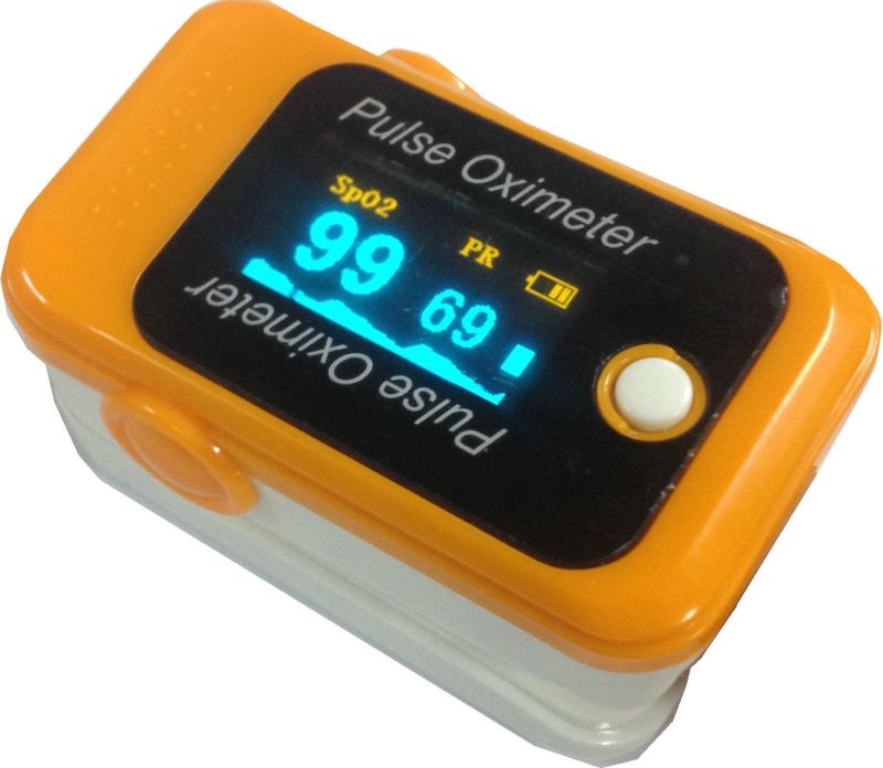 CE Bluetooth 4.0 Fingertip Pulse Oximeter OLED for SpO2 Test Finger SpO2 Monitor Pulse Oximetry Oxygen Saturation Monitor Portable Monitor