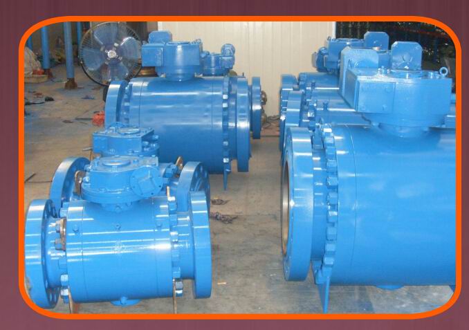 Gear Operated 3 PC Forged Trunnion Ball Valve (Q347F)