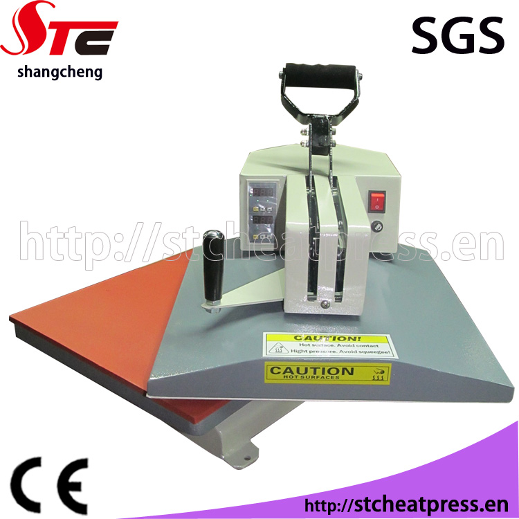 Shaking Head T Shirt Manual Hot Stamping Machine with Cecertificate