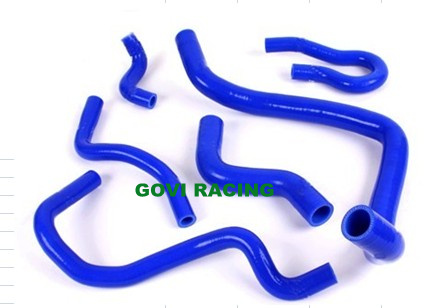 6PCS /Set Samco Silicone Radiator Hose for Honda B18c B16c Radiator