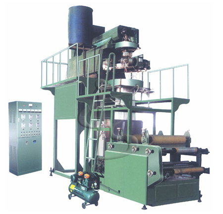 Rotary Head Polypropylene Film Blowing Machine Set