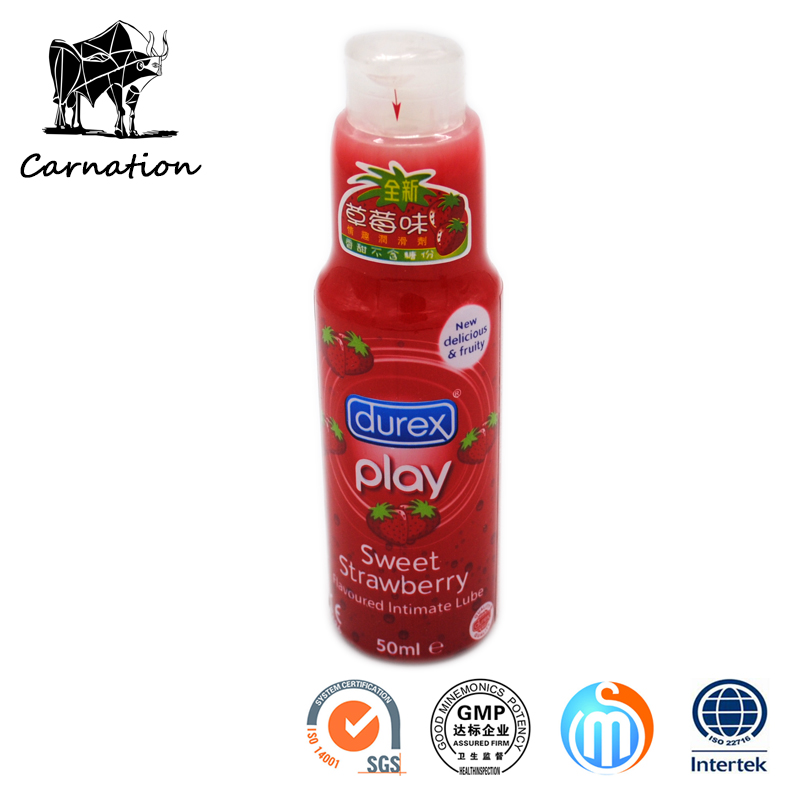 New Sweet Strawberry Flavoured Intimate Lubricant Sex Toys