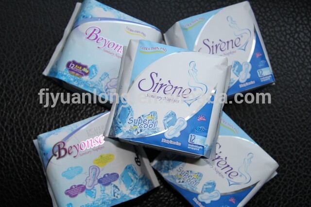 Beyongse Sirene High Absorbent Natural Cotton Beyonse Lady Sanitary Napkin