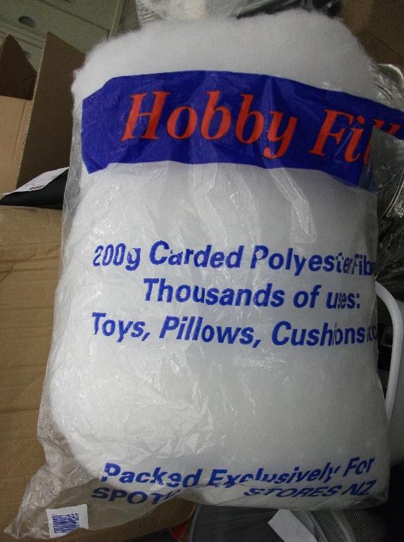 Hobby Fill, Supersoft Toy Filling, High-Loft Polyester Filling for Handicrafts