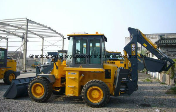 XCMG 4X2 Backhoe Loader (1.0cbm Bucket/0.3cbm Digger)