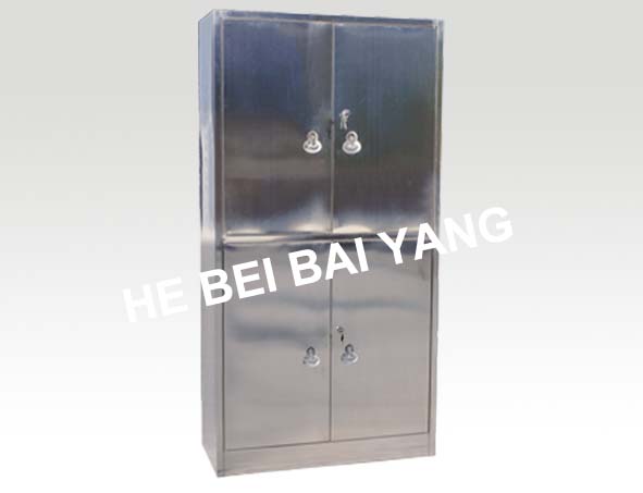 (C-11) Four Doors Stainless Steel Cabinet