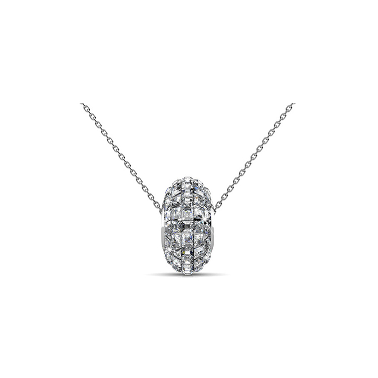 Destiny Jewellery Crystal From Swarovski Disco Ball Pendant & Necklace