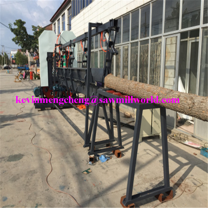 CNC Automatic Band Sawmill High Frequency Twin Vertical Saw Cutting Machine