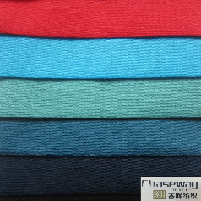 Stock Cotton Nylon Spandex Stretch Wholesale Woven Garment Light Fabric