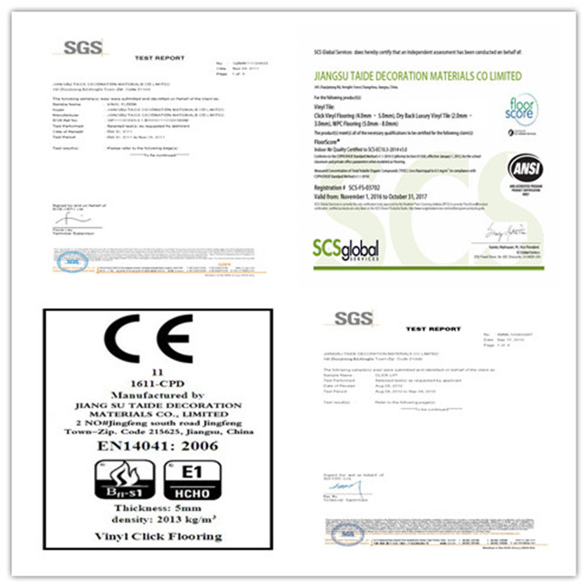 Europe Standard Waterproof WPC Floor