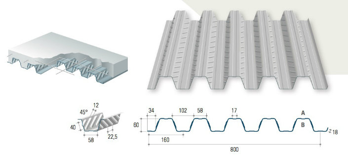 Ce and ISO Certifacation Deck Floor Roll Forming Machine