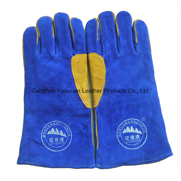 Cowhide Split Leather Industrial Safety Welding Work Gloves