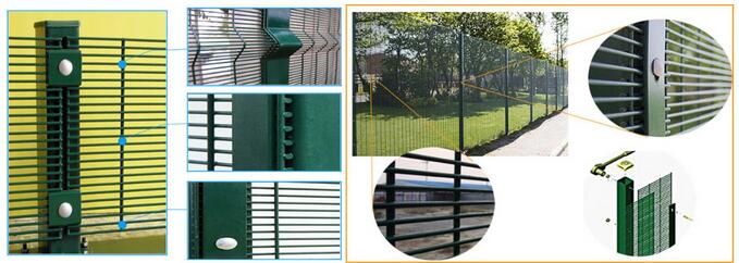 Galvanized High Security 358 Wire Mesh