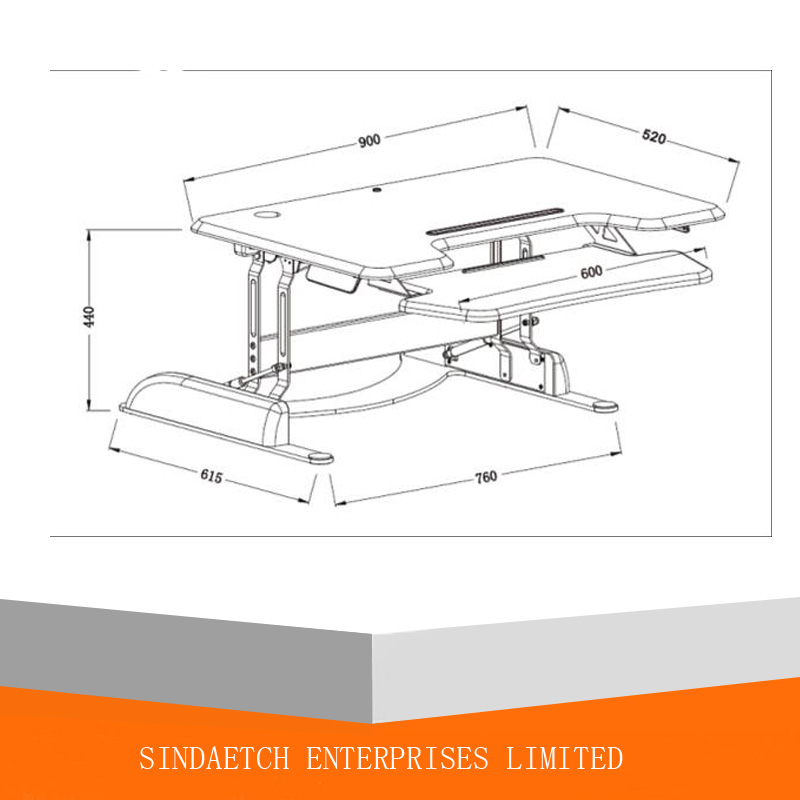 Fold up Laptop Desk/Computer Desk/Folding Laptop Stand