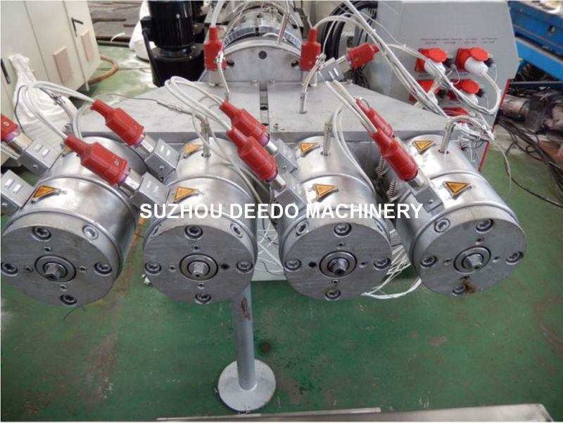 16-32mm PVC Four Pipe Extrusion Line Extrusion Machine