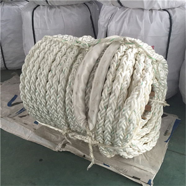 8-Strand Mooring Rope Nylon Rope Polypropylene Filament Rope Poplyester Rope