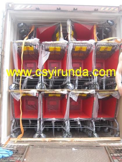 Plastic Shopping Cart Trolley 180L (YRD-S180)