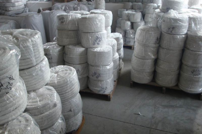 Square Fiber Rope Ceramic with Metallic Wire