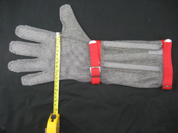 Long-Sleeve Chain Mail Protective Anti-Cut Glove