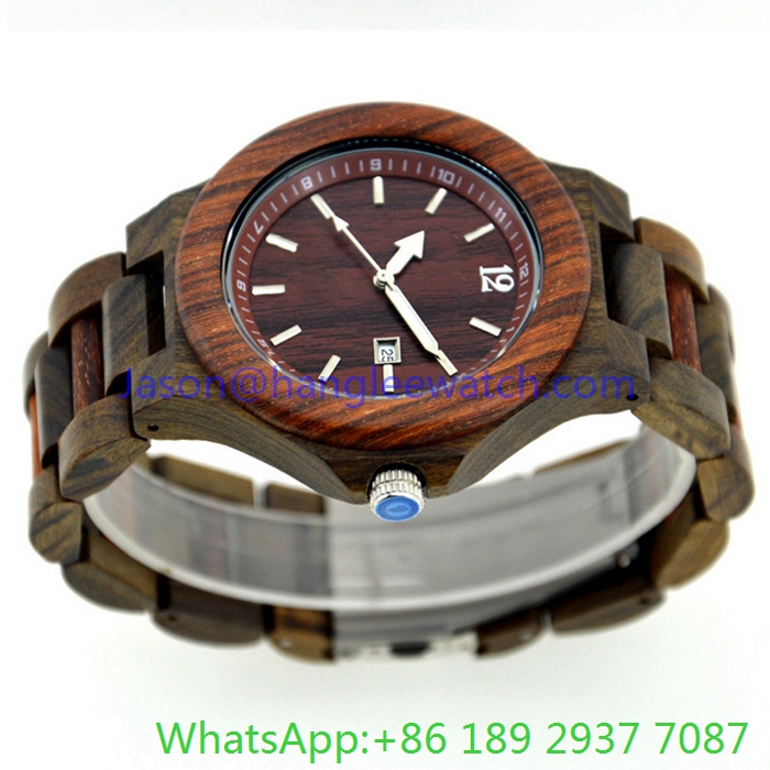 Hihg-Quality Wooden Watches, Quartz Lovers Watch for Man and Woman (15163)