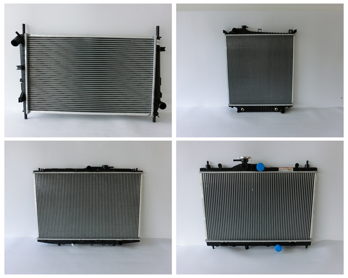 Car Cooling System Aluminium Auto Part Radiator for Mitsubishi 1992-1995 Galant at High Efficiency Water Tank