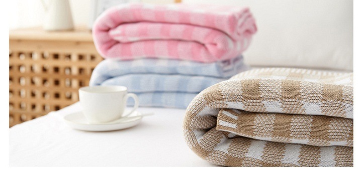 Christmas Pattern Knitted Blanket for Winter Wholesale