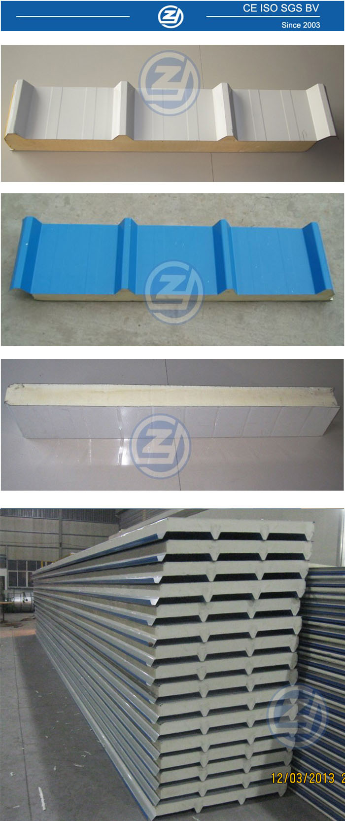 China Wholesale Polyurethane Sandwich Panel for Roofing