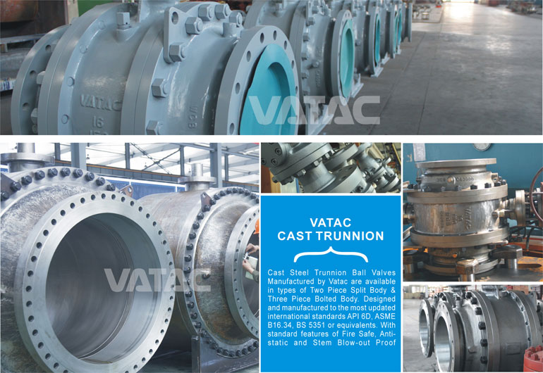 Forged Stainless Steel F304, F316, F304L, F316L Trunnion Ball Valve