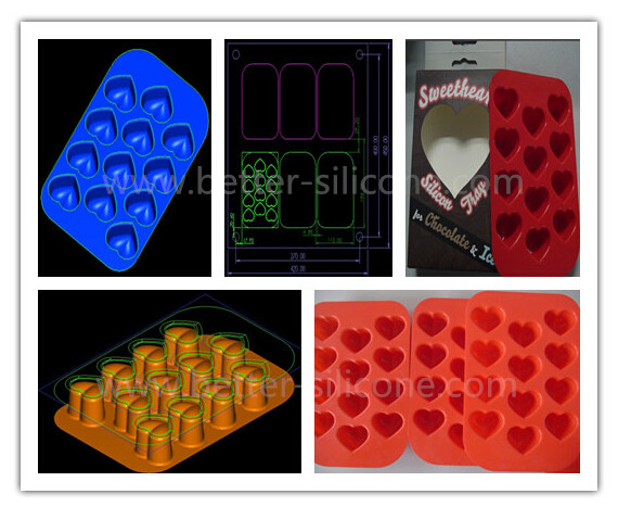 Customized Silicone Ice Cube Tray