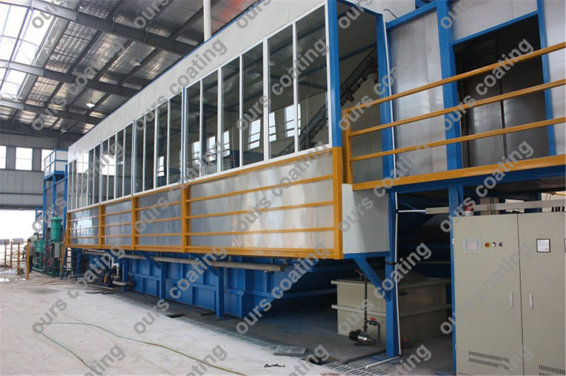 Electrophoretic Coating Line, Painting Line for Aluminum Auto Parts