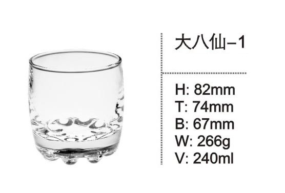 Cocktail Glass Cup with Low Price Glassware Kb-Hn022