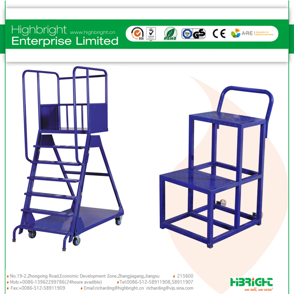 Supermarket Platform Step Ladder Truck Trolley