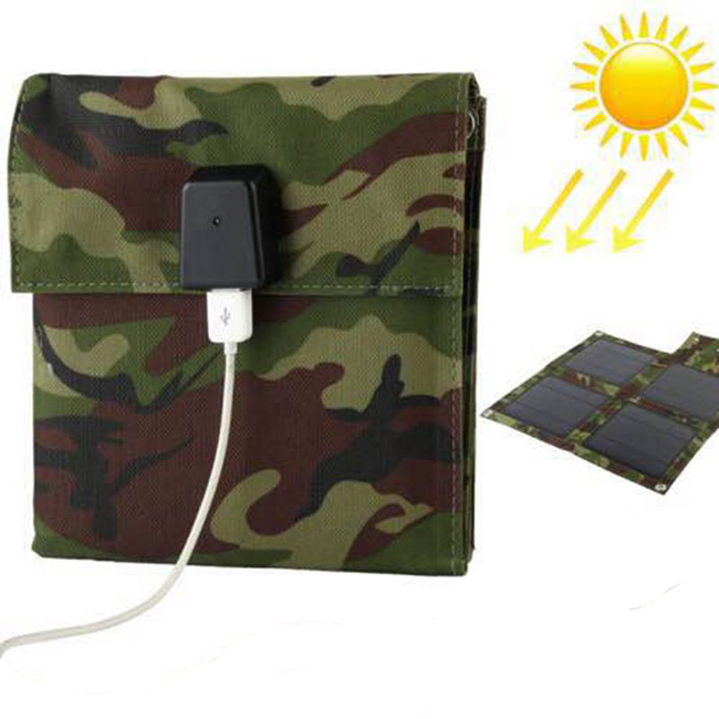 High Efficiency Folding 10W 2A Solar Panel Charger for Phone Tablet PC