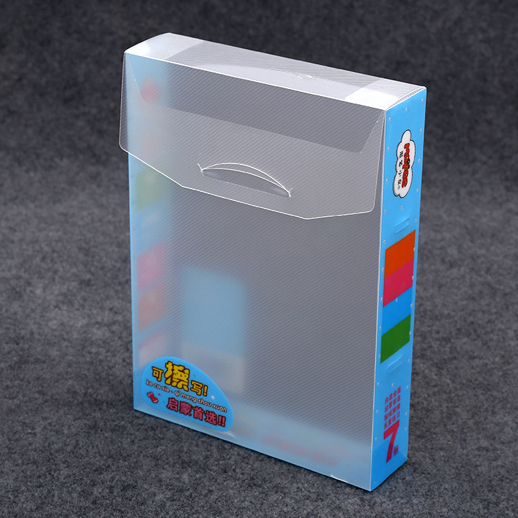 OEM Screen printing Opaque PP folding box (plastic gift box)