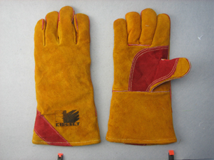 Cow Split Leather Welder Work Glove