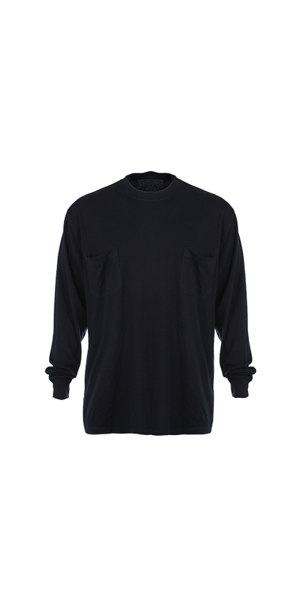 Crew Neck Resistant Crew Neck T-Shirt with Long Sleeve