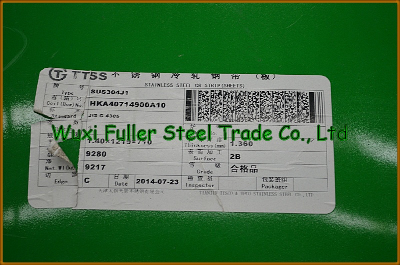 Grade 201 202 304 316 Stainless Steel Coil Steel Plate