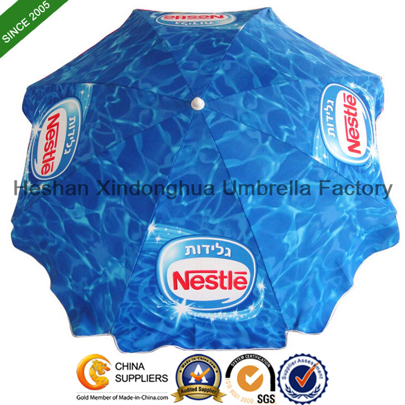 Heat Transfer Printing Beach Umbrella for Advertising (BU-0036)