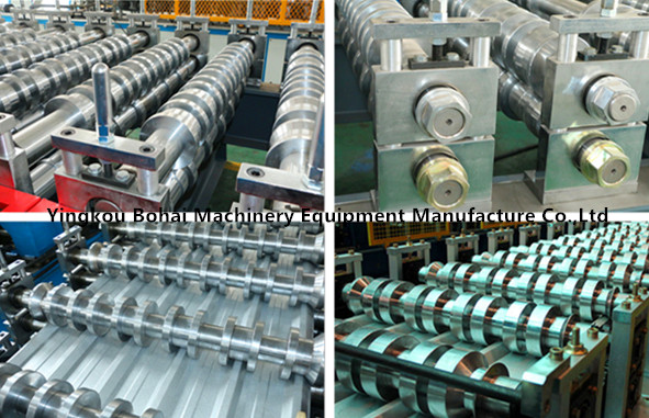 Bh Steel Flat Sheet Roll Forming Machine