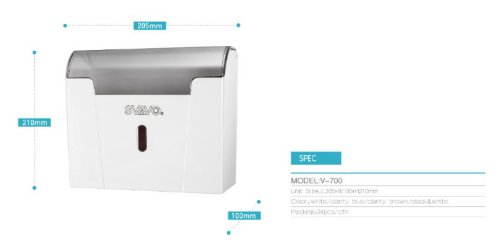 ABS Plastic Hand Paper Towel Dispenser