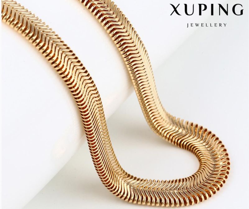 43085 Fashion Cool 18k Gold Snake Jewelry Necklace in Metal Alloy