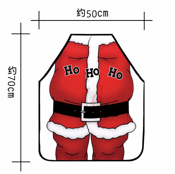 2016 Personality Funny Novelty Santa Claus Apron (80013)