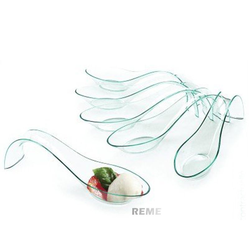 Plastic Tableware Disposable Spoon Plastic Spoon Cocktail Spoon